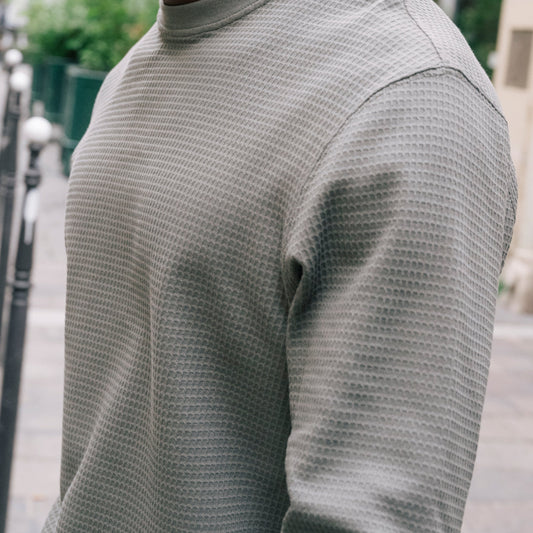 Waffle Long Sleeve Tee